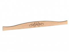 Карниз Глазовская МФ ADELE 52 Дуб Сонома/Орех шоколадный спальня