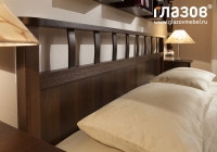 Спальня Глазовская МФ композиция 1 Sherlock Орех шоколадный_65609