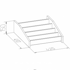 Брючница Глазовская МФ в шкаф Венге