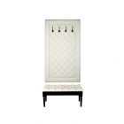 Вешалка Мебелик Оливия Н2 Молочный