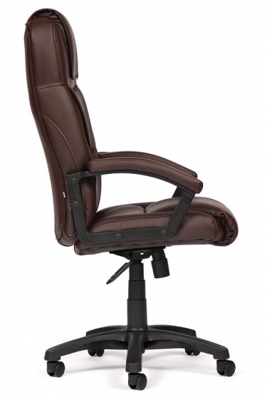 Кресло руководителя Tetchair Bergamo коричневая 36-36
