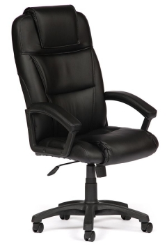 Кресло руководителя Tetchair Bergamo черный 36-6