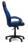 Кресло руководителя Tetchair Twister черный+синий