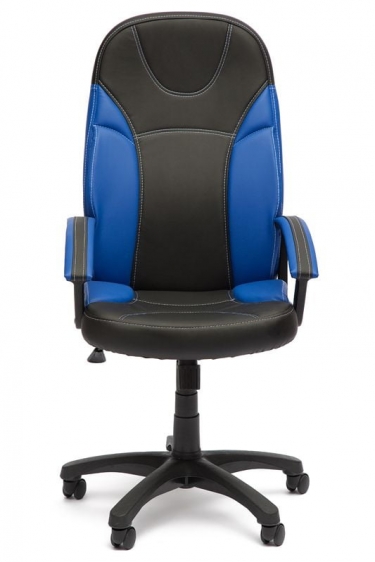 Кресло руководителя Tetchair Twister черный+синий