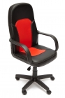 Кресло руководителя Tetchair Parma черный+красный