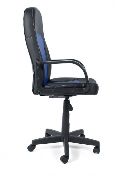 Кресло руководителя Tetchair Parma черный+синий