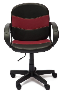 Офисное кресло Tetchair BAGGI черный,бордо