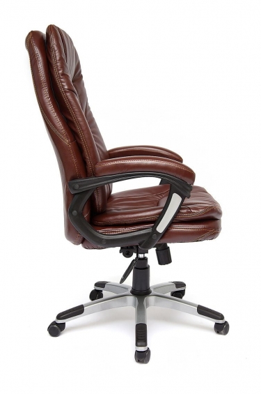Кресло руководителя Tetchair COMFORT коричневый, 2 TONE