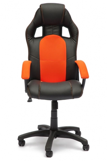 Компьютерное кресло Tetchair Driver черный,оранжевый