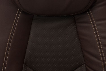 Кресло руководителя Tetchair BOSS хром Коричневый 36-36