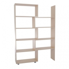 Стеллаж Мебельсон 1 Дуб Млечный