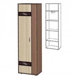 Шкаф-пенал Линаура Инфинити 02 Ясень шимо