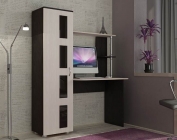 Стол компьютерный Линаура Юниор 1 Венге/Дуб молочный