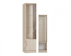 Шкаф-пенал Трио Омскмебель Шк107.1