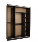 Шкаф-купе Мебельсон Бассо 2-600 Венге / Крем