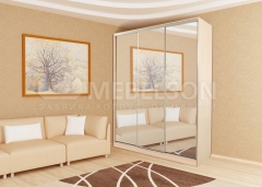 Шкаф-купе Мебельсон Бассо 4-600 Дуб млечный