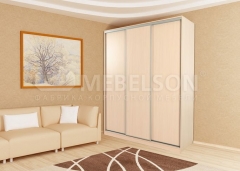 Шкаф-купе Мебельсон Бассо 5-600 Дуб млечный
