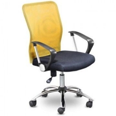 Кресло EasyChair EChair-203 PTW net 289488 Черно-оранжевое