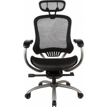 Кресло руководителя EasyChair EChair-PICASSO-E 322023 Черное