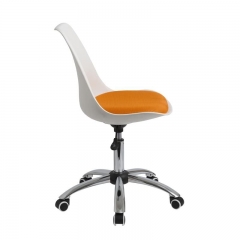 Кресло EasyChair Echair-212 PTW 480761 Белое Оранжевое
