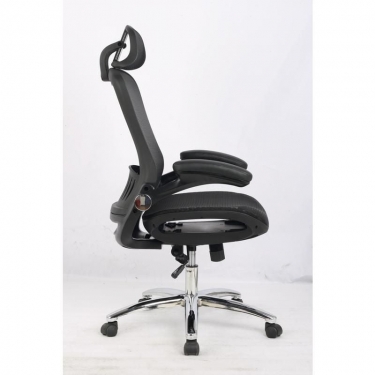 Кресло руководителя EasyChair EChair-552 TTW Net 526697 Черное