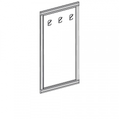 Панель-вешалка Яна Флоренция 648 Дуб Оксфорд