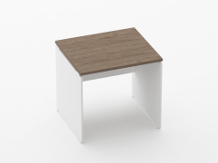 Стол прямой Персона Грата Deka ЛДСП каркас 75.07.08 Дуб Верцаска/Белый