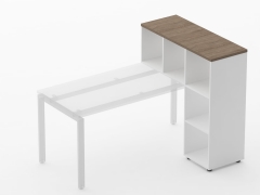 Стеллаж к столу Персона Грата Deka 9.07.11 Дуб Верцаска/Белый