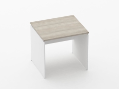 Стол прямой Персона Грата Deka ЛДСП каркас 75.07.08 Дуб Сантана светлый/Белый