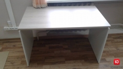 Стол прямой Персона Грата Deka ЛДСП каркас 75.07.12 Дуб Сантана светлый/Белый