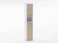 Шкаф 5 узкий закрытый, с нишей Персона Грата Deka 10.23.14Пр Туя/Белый