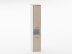 Шкаф 5 узкий закрытый, с нишей Персона Грата Deka 10.23.15Л Туя/Белый