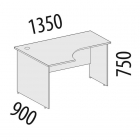 Стол эргономичный левый Витра Альфа 63.62 Дуб кобург