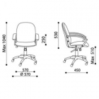 Кресло офисное EasyChair VT_CH681 124478 Черный