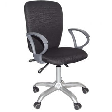 Кресло офисное EasyChair VT_CH9801 Ткань 356832 Черная