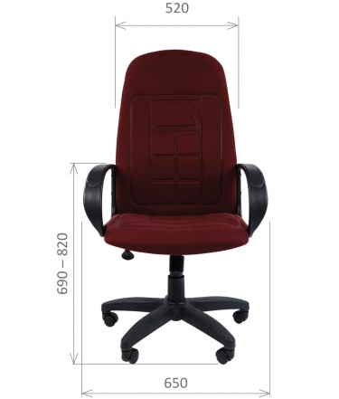 Офисное кресло Chairman Chairman 727 TW-11 черный