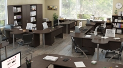 Стол эргономичный левый POINTEX TRD29615401 Темный дуб