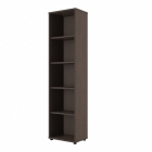 Стеллаж узкий POINTEX TRD29650501 Темный дуб