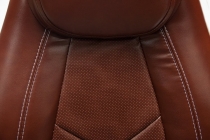 Кресло руководителя Tetchair BOSS хром Коричневый 2 TONE