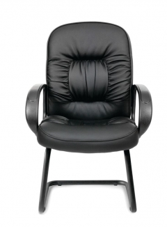 Кресло для посетителя Chairman Chairman 416V Черный глянец