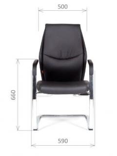 Кресло для посетителя Chairman CHAIRMAN VISTA V Коричневое