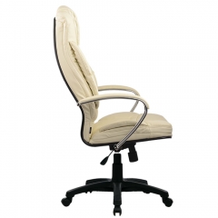 Кресло руководителя Метта Metta LK-12 Pl 720 Бежевое