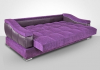 Диван кровать Славянская мебель Голливуд винг 3 каролина дарк милк