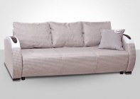 Диван-кровать Славянская мебель Европа-2 арена бежевая вензель сирень саваж 6