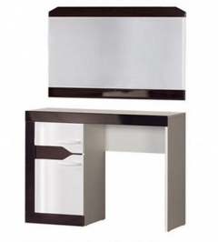 Зеркало Яна Ронда 313 Венге Белый глянец