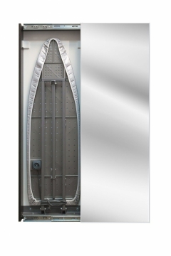 Шкаф со встроенной гладильной доской Shelf-on Iron Slim правый, купе Венге