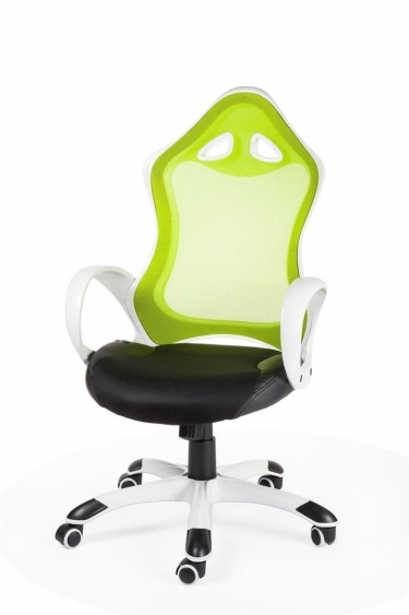 Кресло офисное Норден Тесла CX0398H01 White green