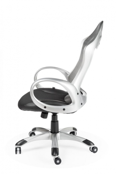Кресло офисное Норден Тесла CX0398H01 Grey silver