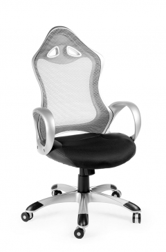 Кресло офисное Норден Тесла CX0398H01 Grey silver