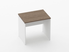 Стол прямой Персона Грата Deka ЛДСП каркас 75.06.08 Дуб Верцаска/Белый